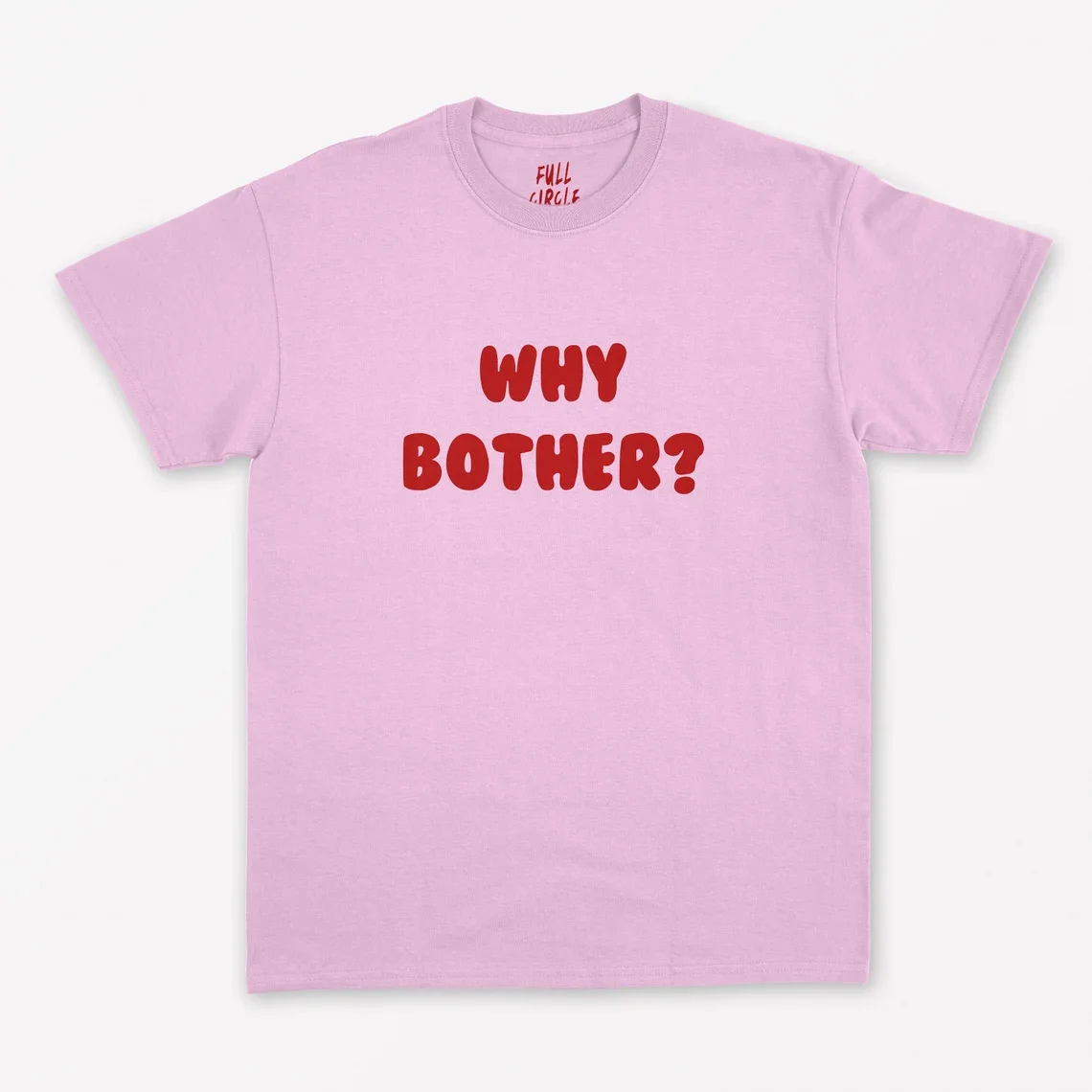 Sugarbaby Why Bother T Shirt Grunge Goth Shirt Pastel K-pop Space Cotton t shirt Tumblr Harajuku Casual Tops Drop Shipping