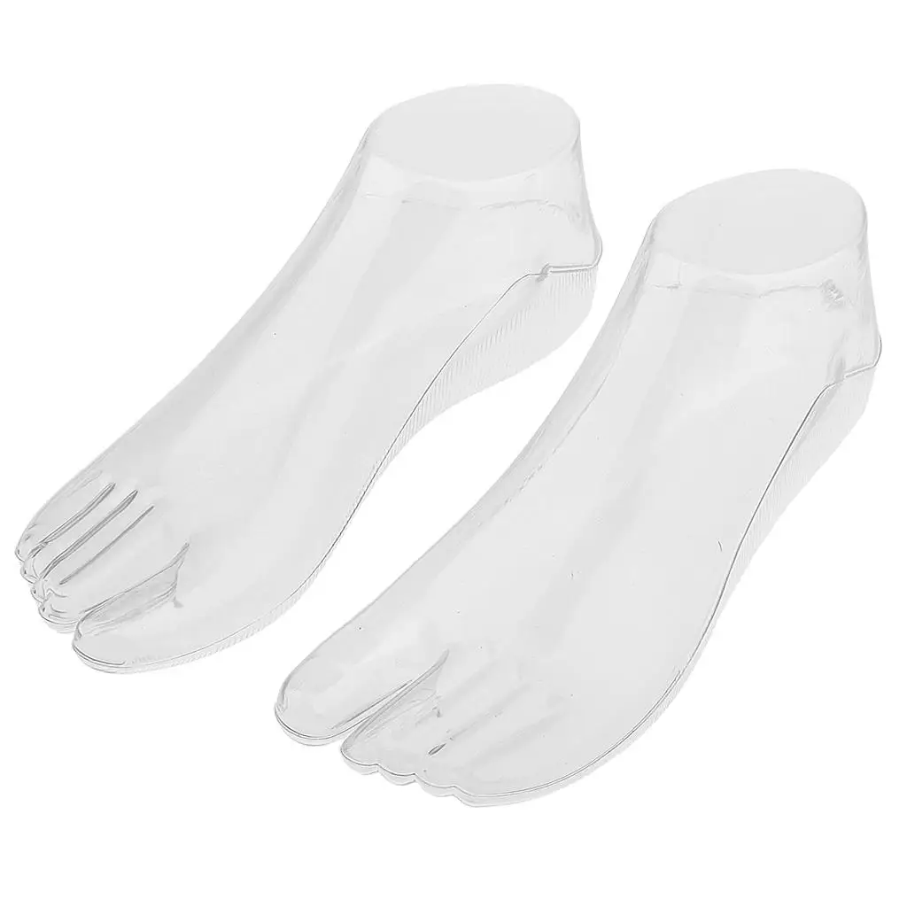 Female Feet Mannequin Sock Display Stand Plastic Jewelry Feet Model for Shoe Store Home Decoration