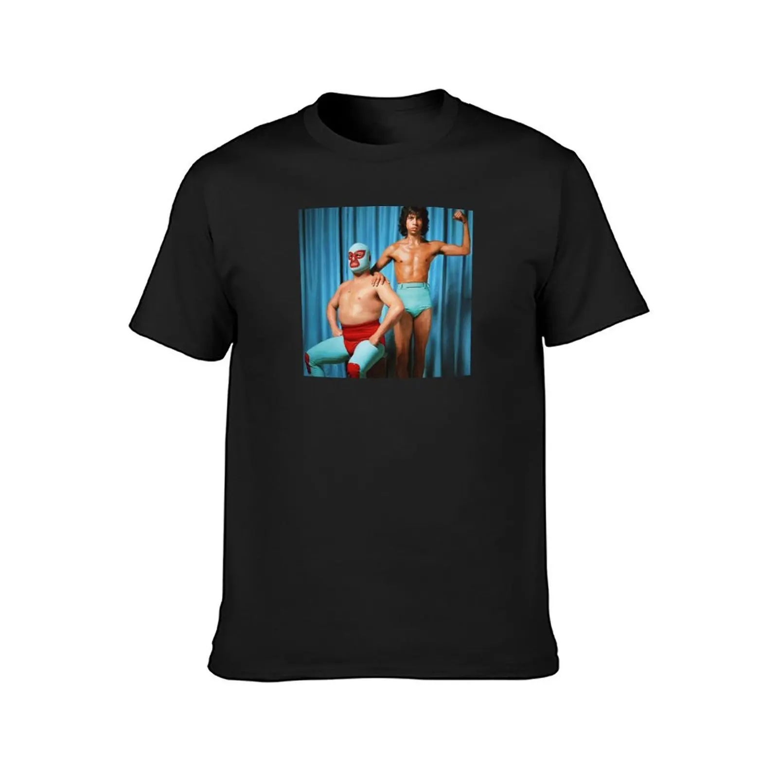 Nacho Libre Steven Esqueleto Wrestling Tag Team T-Shirt Aesthetic clothing tees quick-drying sports fans mens clothes