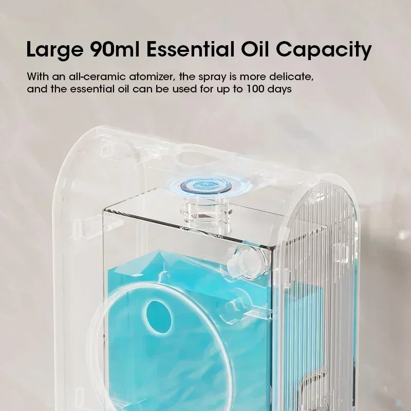 Mini Multi-Functional Aromatherapy Diffuser USB Smart Essential Oil Air Freshener for Home Desktop Wall Mounted for Car Bathroom image 6