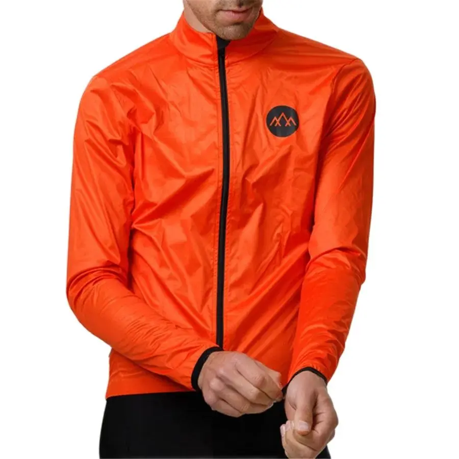 Adults Riding Long Sleeved Windproof Rainproof Bicycle Shirt Men's Jacket Bike Jersey Sport Top Cycling Thin Windproof Vest