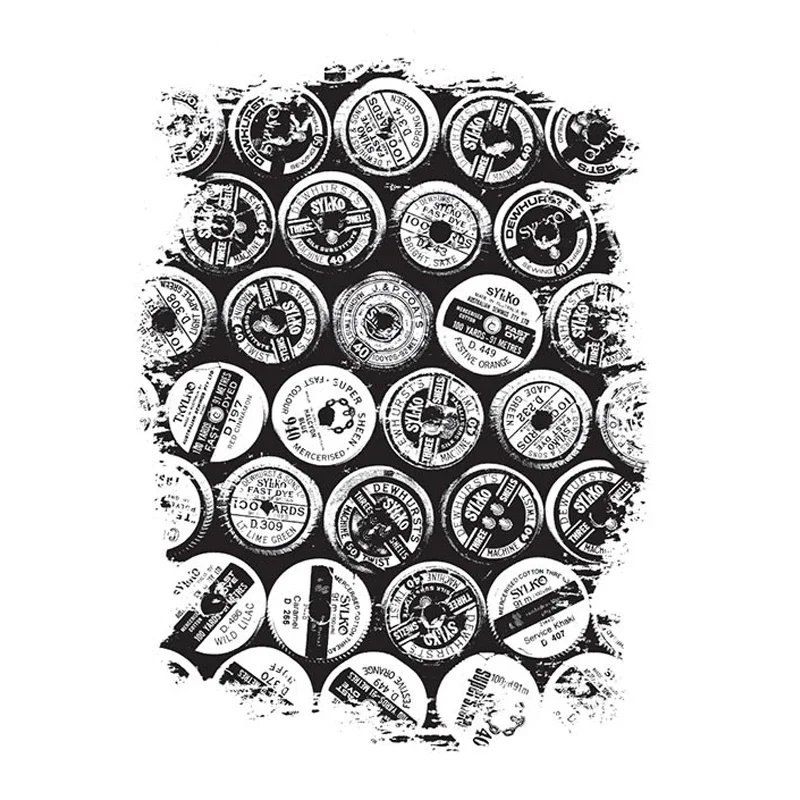 New Retro Background Pattern Clear Stamps For DIY Craft Making Paper Greeting Card Album Scrapbooking No Metal Cutting Dies