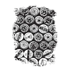 New Retro Background Pattern Clear Stamps For DIY Craft Making Paper Greeting Card Album Scrapbooking No Metal Cutting Dies