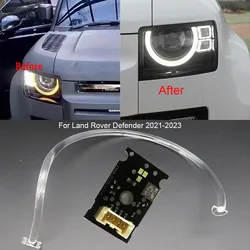 NEW Headlight DRL Tube Acrylic tube Light Guide Strip DRL Boards CML-G5M3 5120-1 UBL For Land Rover Defender 2021 2022 2023