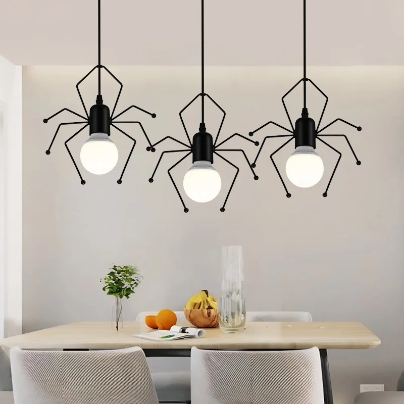 2026 Iron Spider Luxury Decor Pendant Light Basic Creative Equipment For Home Dining Corridor Bedroom