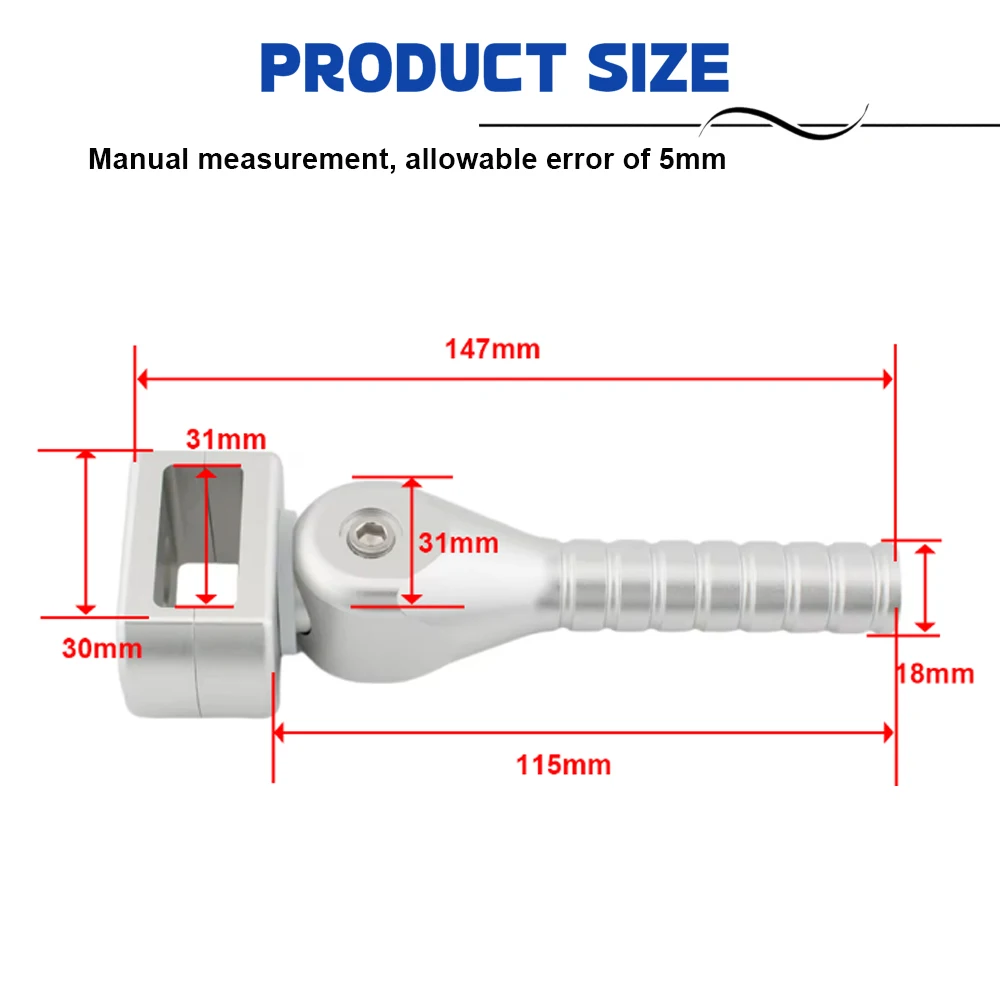For K1600 BAGGER GTL 2025 Motorcycle Lifting Handle Lever Assist Bar Folded Jack-up Handle For K1600GT K1600GTL 2021-2024 K1600B