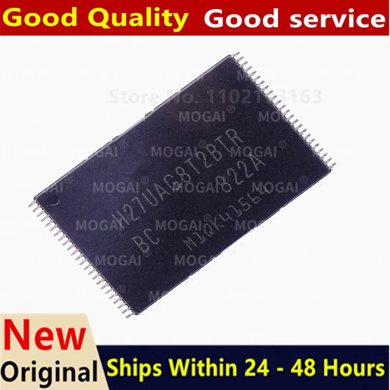 

(10piece)100% New H27UAG8T2BTR-BC H27UAG8T2BTR BC TSOP-48 Chipset