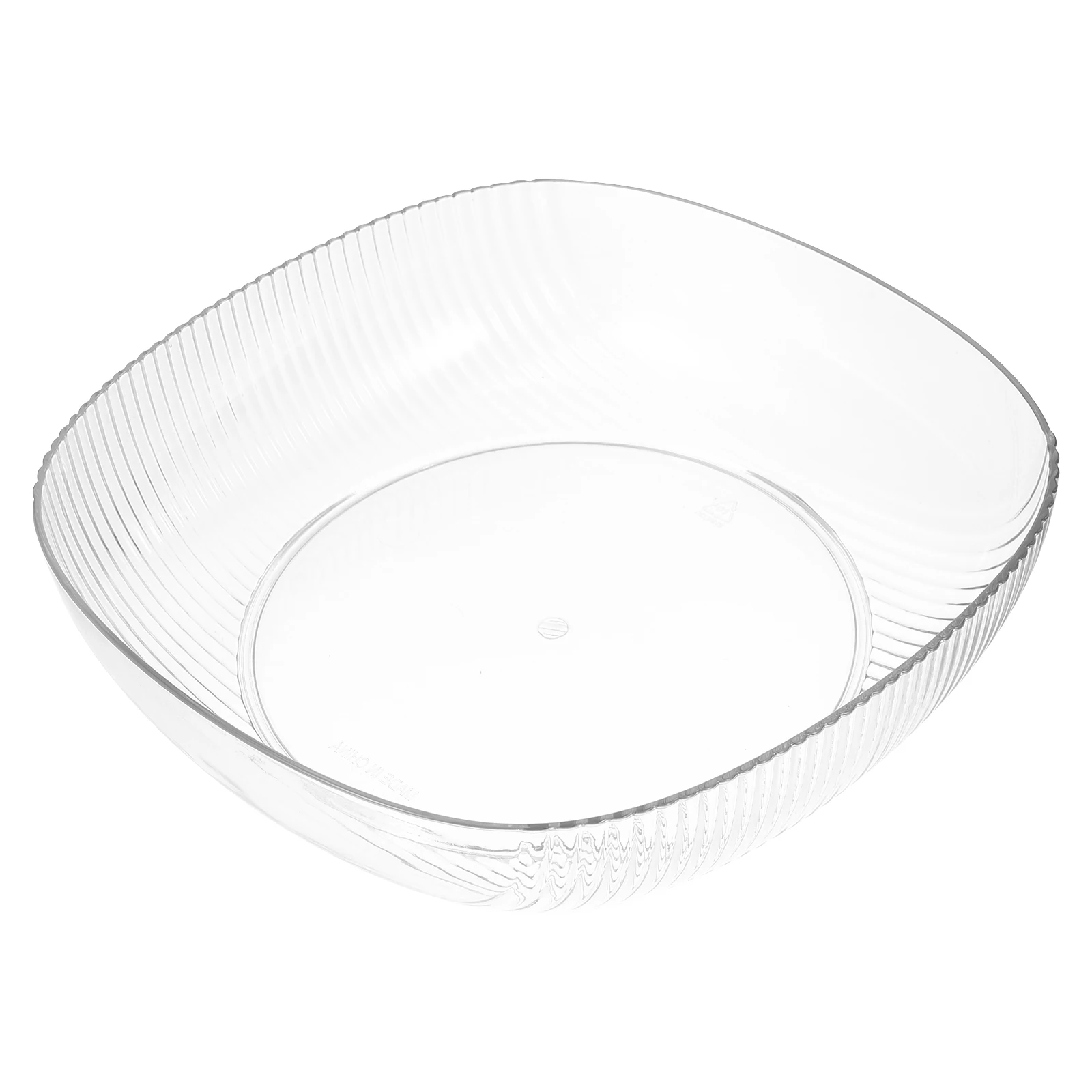 

Fruit Bowl Salad Container Multi function Snack Household Plastic Decorative Kitchen Bar Accessories Fruit Tray Dessert