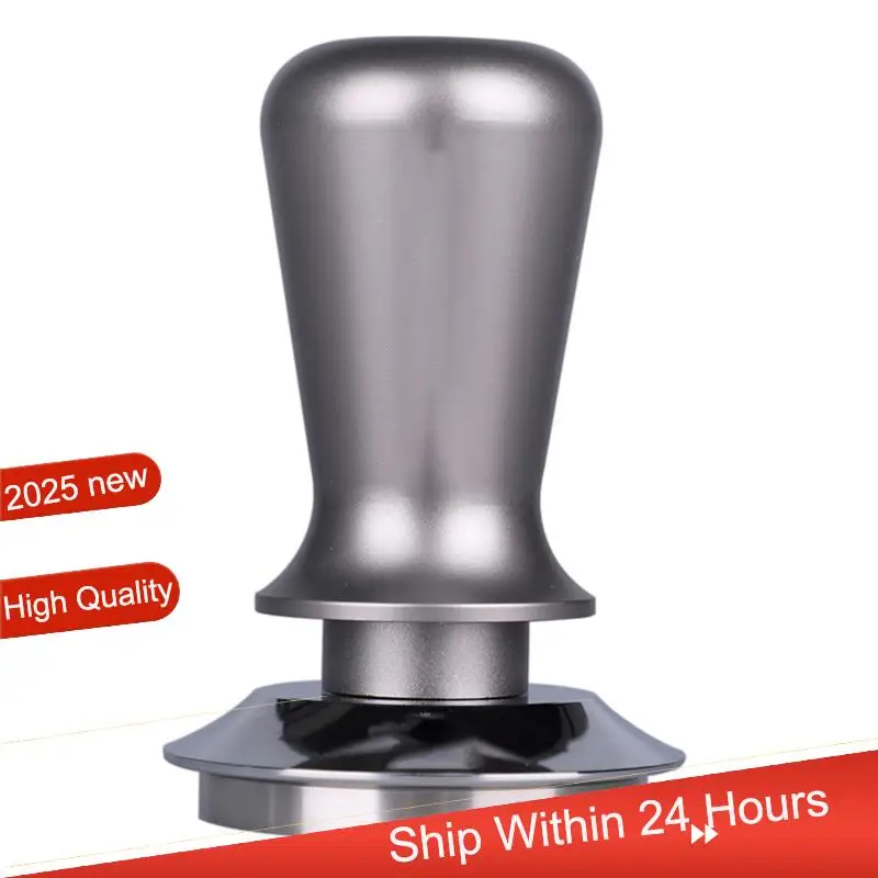 

Constant Pressure Coffee Tamper Espresso Distributor Stainless Steel Force Powder Hammer Coffee Tools~Jul.