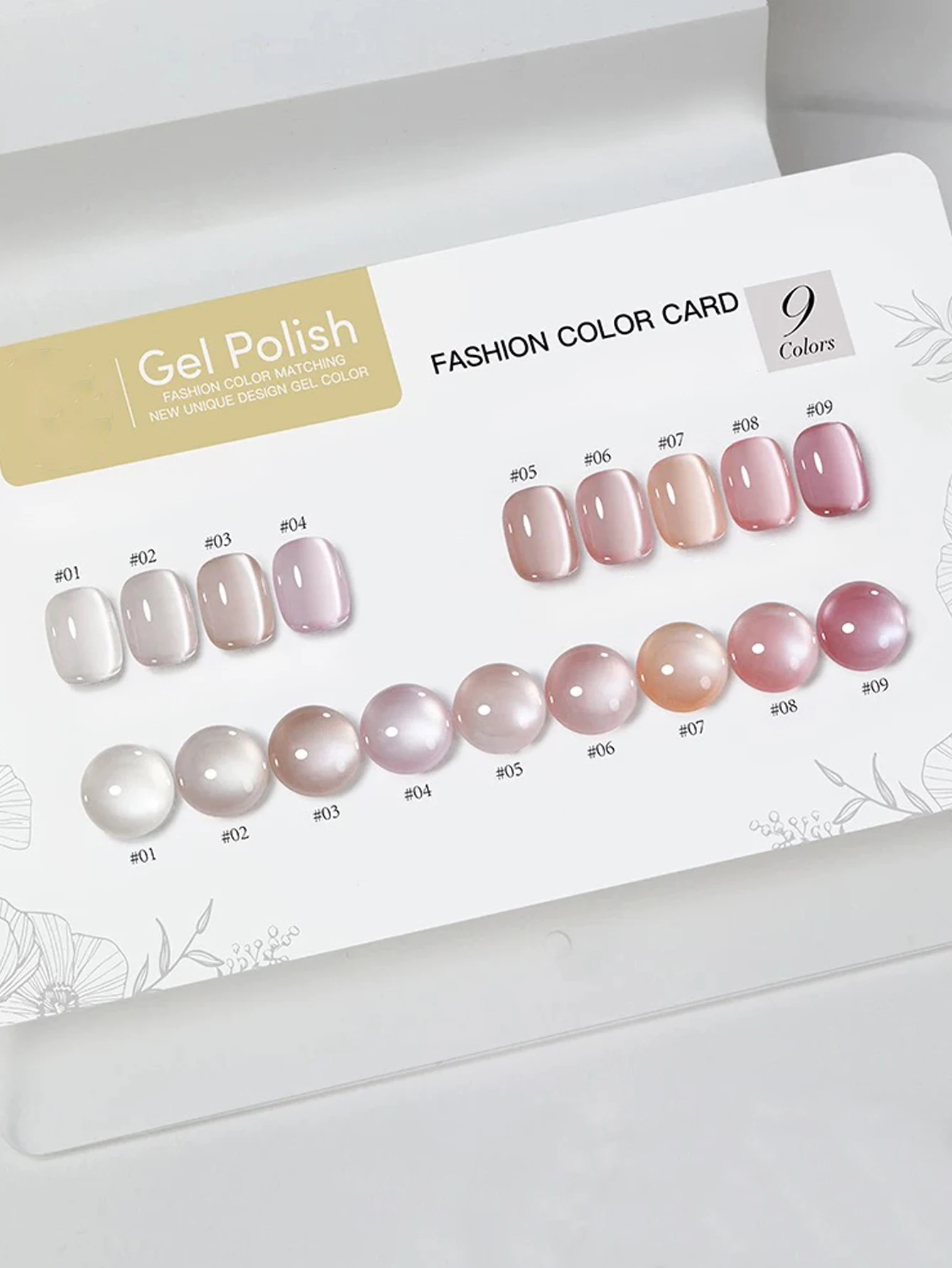 ยาทาเล็บเจลแมวตาสีชมพูนู้ด 1-9 ชิ้น 2025 ยอดนิยม อ่อนโยน อเนกประสงค์ ผงแม่เหล็กละเอียด อุปกรณ์ทำเล็บ