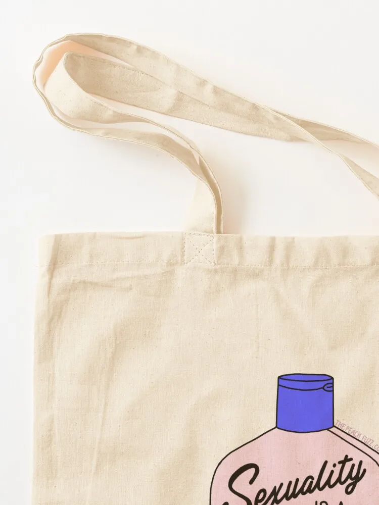 الجنسية هو الطيف العريض - The Peach Fuzz Tote Bag حقائب نسائية فاخرة من القماش حقائب حمل حقيبة قماش قنب