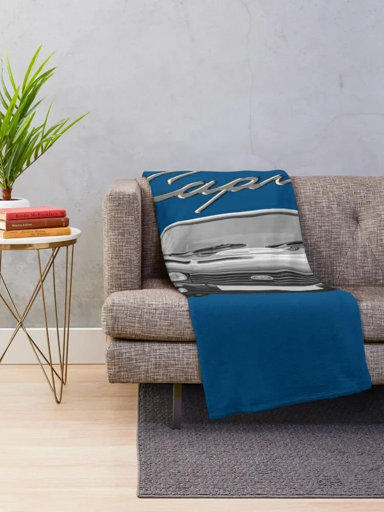 Ford Capri MK3 Throw Blanket Plush Hairys Blankets