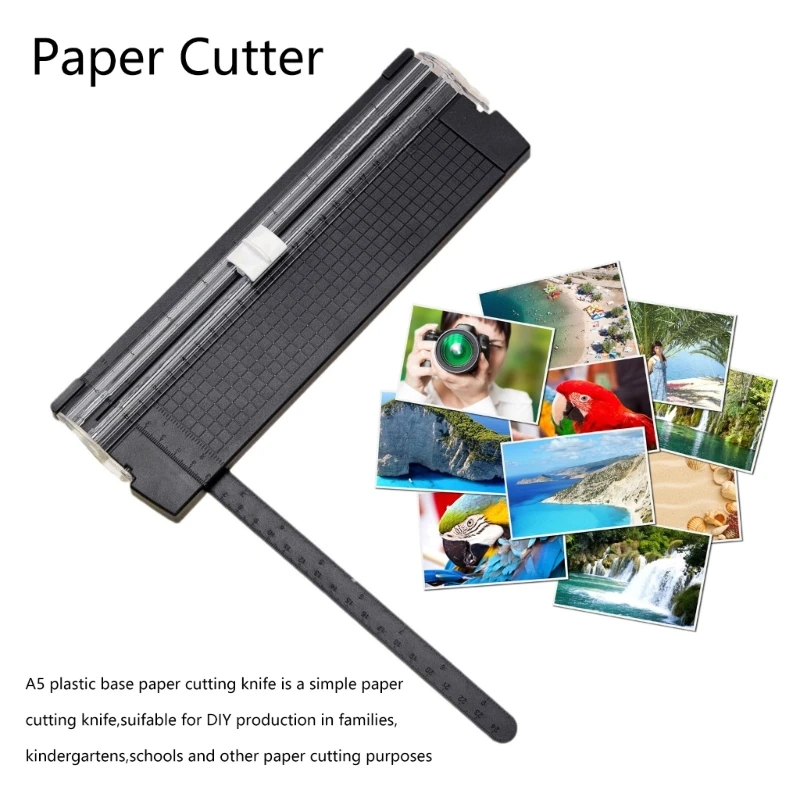 Paper Cutter For Precise Cutting Tool Foldable Paper Trimmer For Office And Home Use