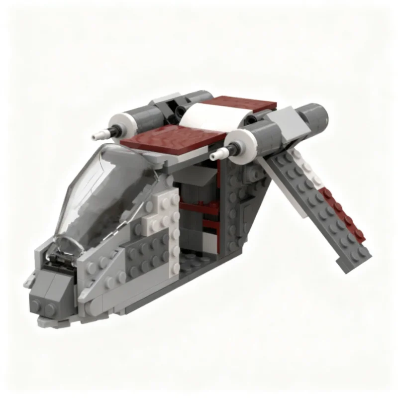 174pcs MOC Republic Gunship Star Battle Model Building Blocks Architecture Toys Christmas Gift 3D Art Craft Assemble Birthday
