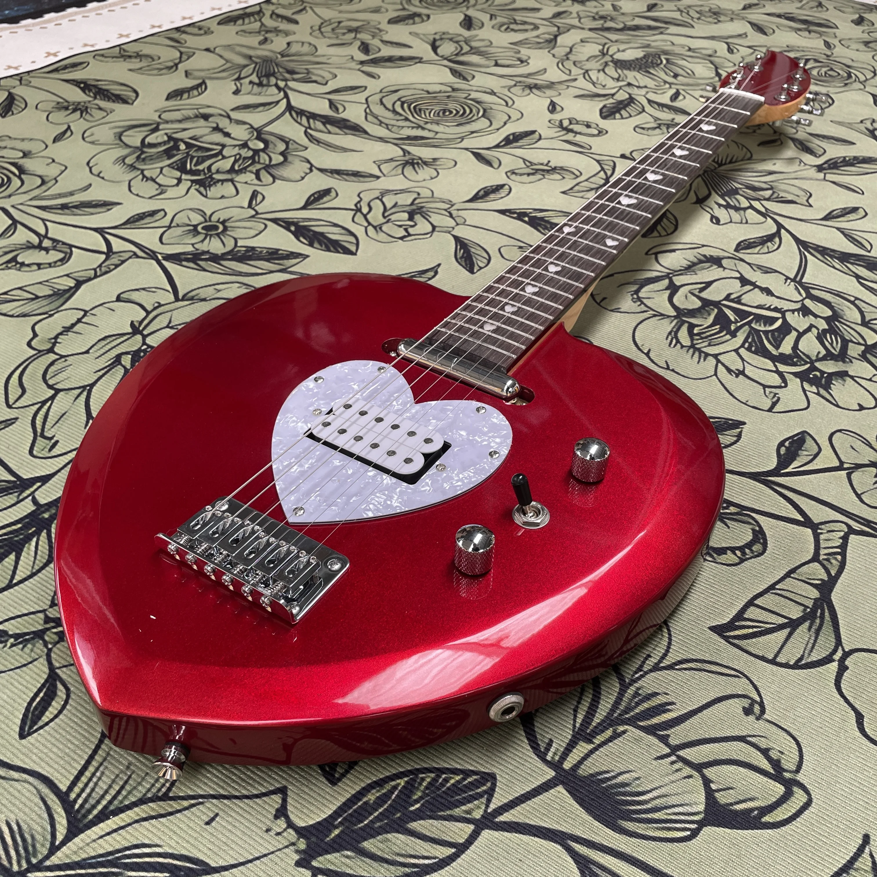 Guitare électrique rouge en fo - Electric Guitar Beginner avis et prix