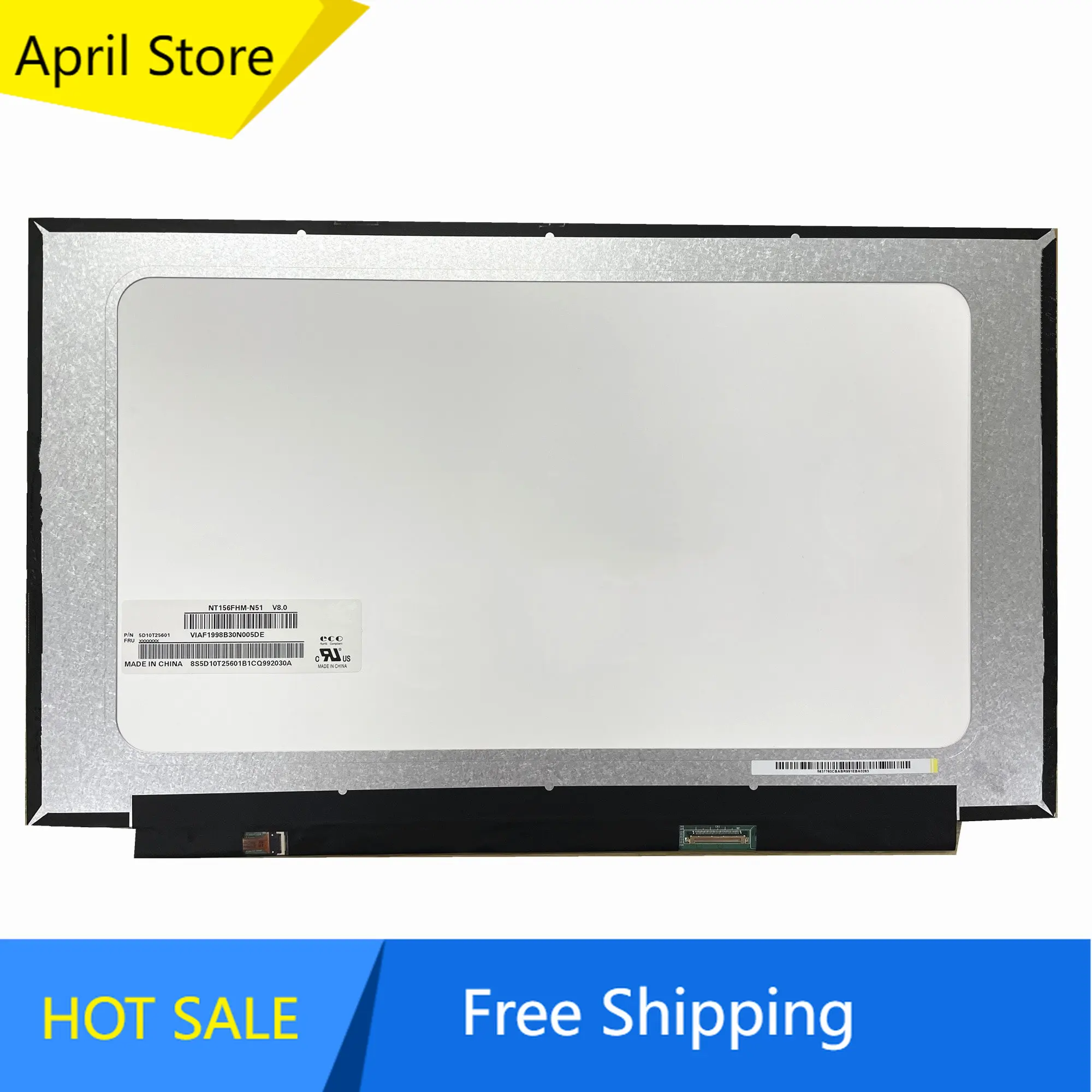 

NT156FHM-N51 NT156FHM N51 15.6'' Laptop LCD LED Screen Replacement 1920*1080 EDP 30 PINS