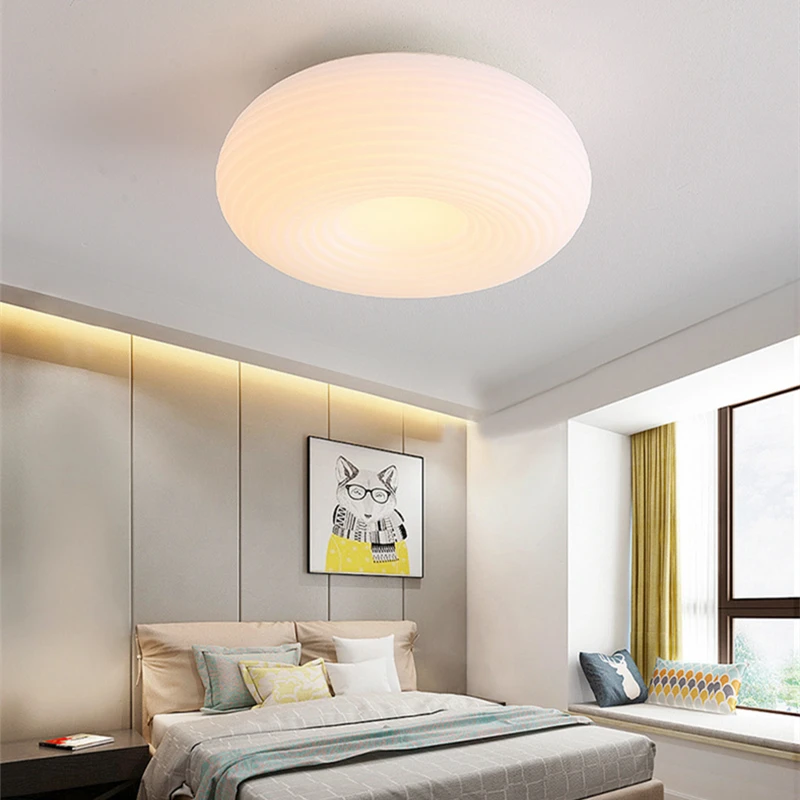 Modern Minimalist Environmentally Friendly PE Ceiling Pendant Light Kitchen Dining Table Bedroom Led Interior Decoration Lamp