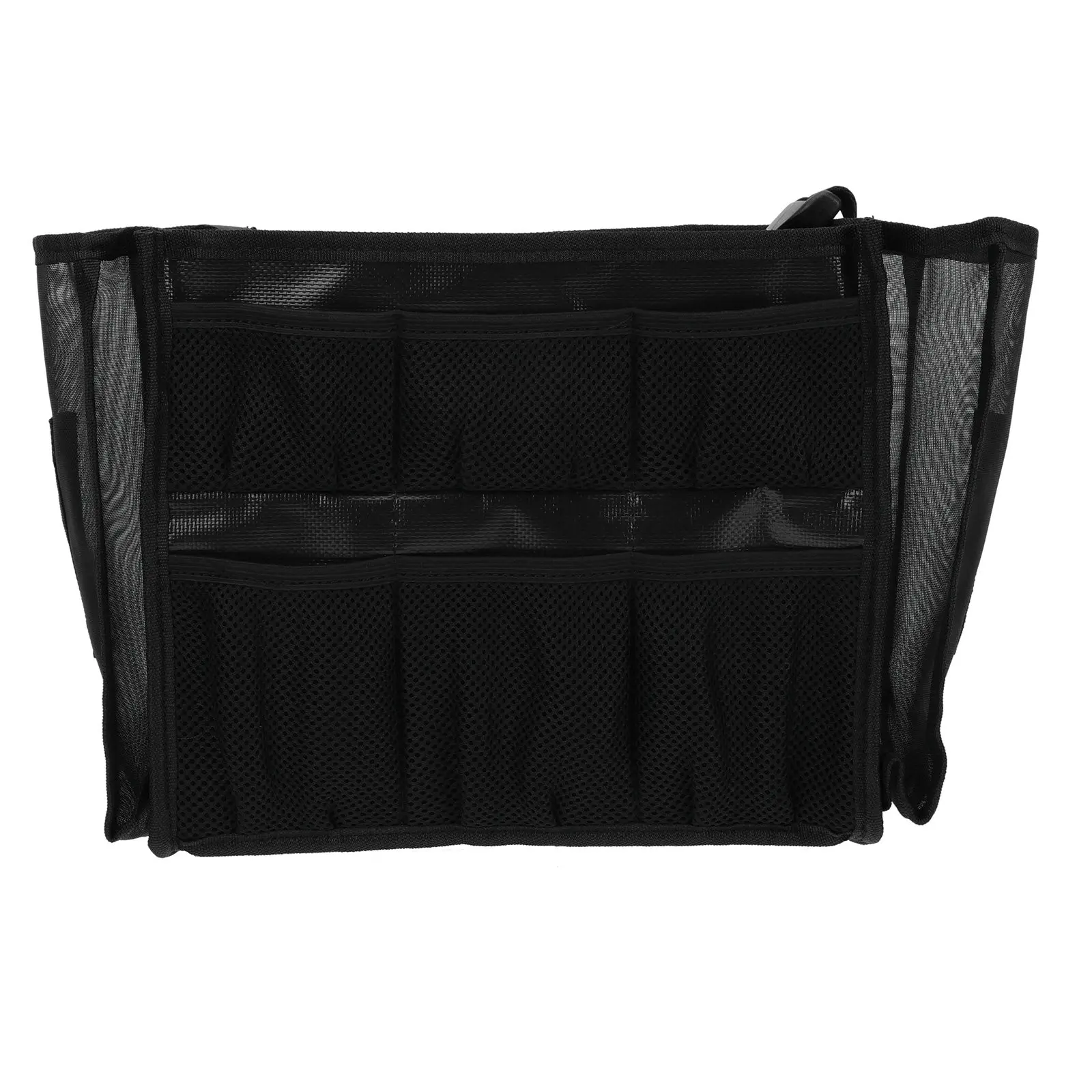 1Pcs Portable Waterproof Large Capacity Makeup Waist Bag Mesh Makeup Brush Bag Multi Pocket Organizer Cosmetics