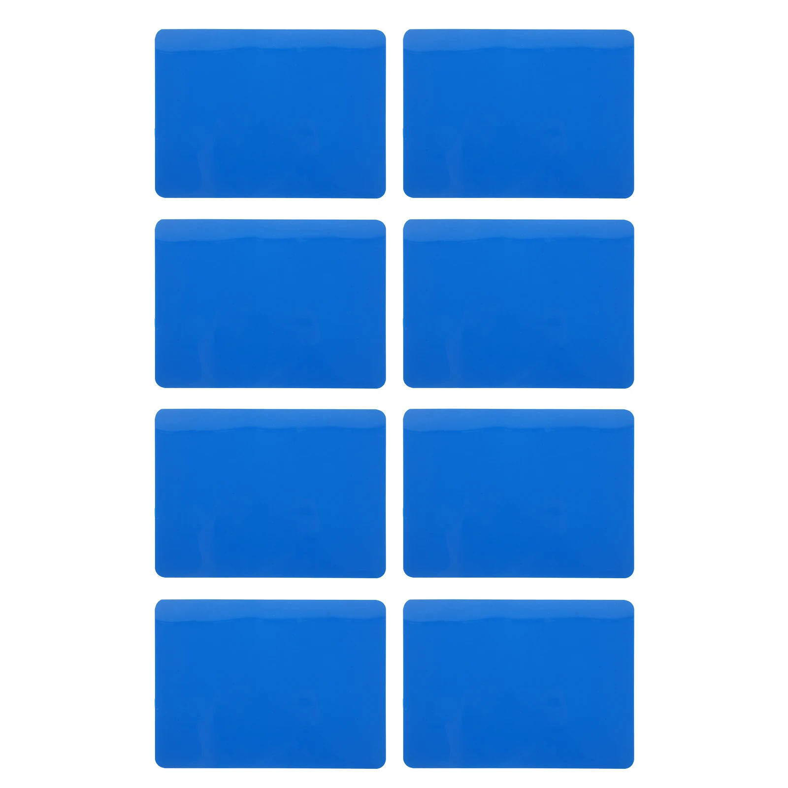 

8pcs Mahjong Automatic Tile Arranger Plastic Tray for Friends Students Home Use Lightweight Efficient Tool