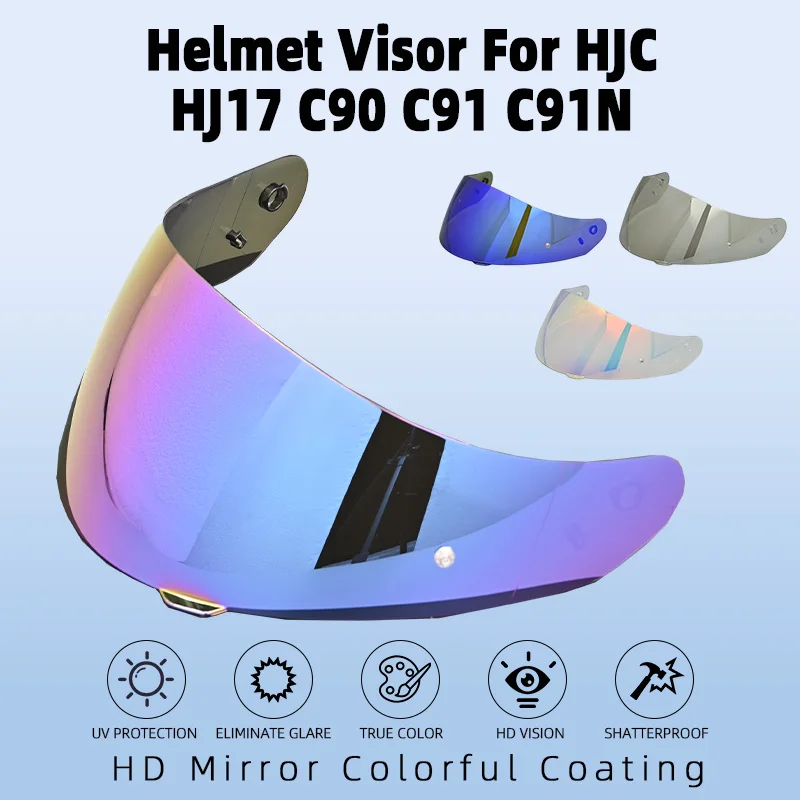 Helmet Visor For Hj… - image