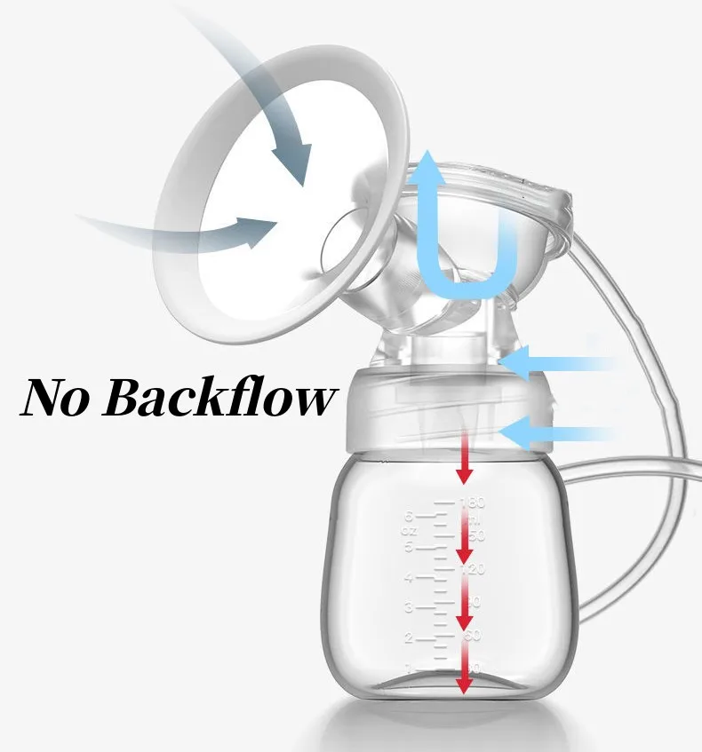 Electric Breast Milk Extractor Breast Pumps Electric Breast Milk Pump Baby Breast Milk Extractor Wireless Breast Milk Extractor