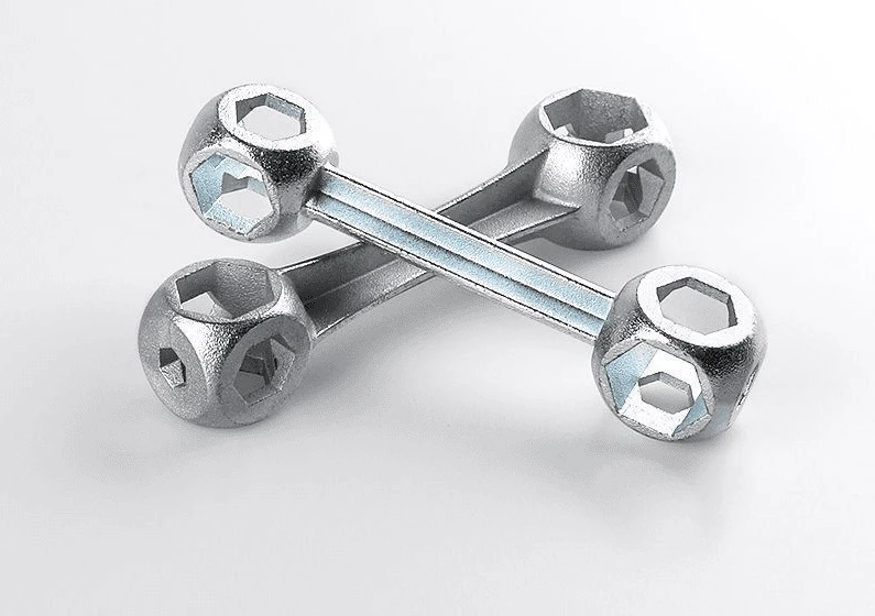 

1pc Bone Wrench Multipurpose Wrench Hexagon Sleeve Tool 10 in 1 Mini Pocket Size Portable Repair Bicycle Riding Sleeve Hand Tool