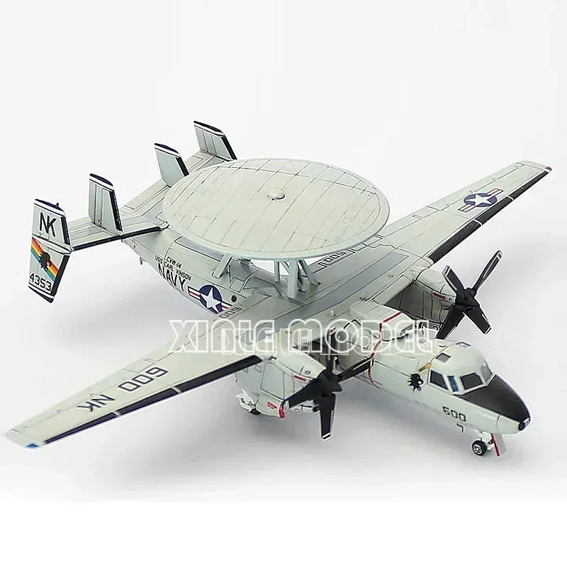 أكاديمية 12623 البحرية الأمريكية E-2C VAW-113 النسور السوداء 1/144 مقياس الطائرات أطقم منمذجة