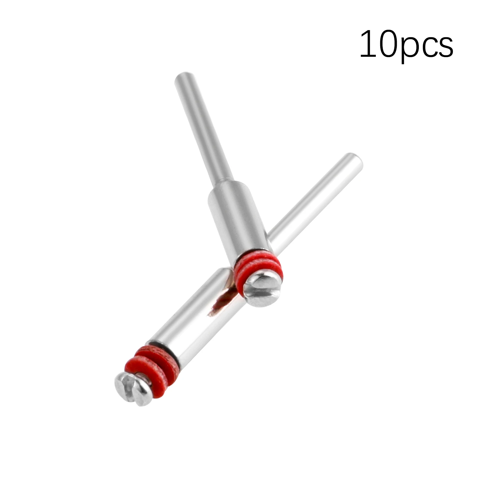 

10pcs Polishing Mandrels Dremel Accessories 2.35mm Polish Wheel Diamond Cutting Disc Cut-off Holder Rotary Handpieces Tools