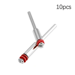 Mandrins de polissage, accessoires Dremel, Roue de polissage, Disque de coupe diamant, Support de coupe, Outils de pièces à main lointain, 2.35mm, 10 pièces
