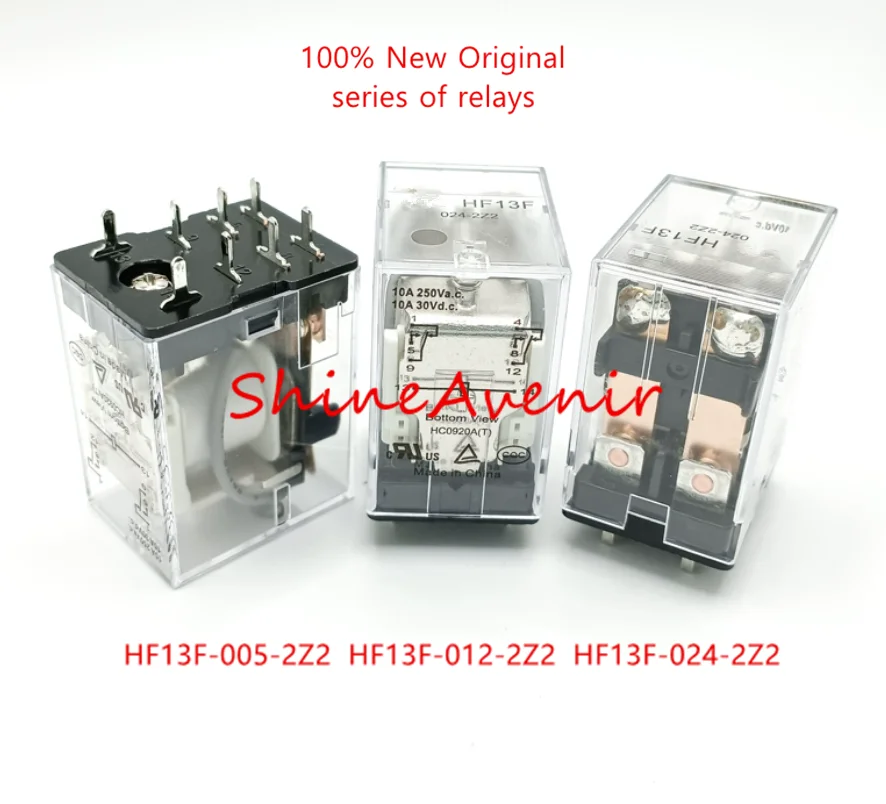 15pcs HF13F-005-2Z2  HF13F-024-2Z2  HF13F-005-2Z13  HF13F-012-2Z13  HF13F-024-2Z13  V23050-A1024-A542  100% original relay