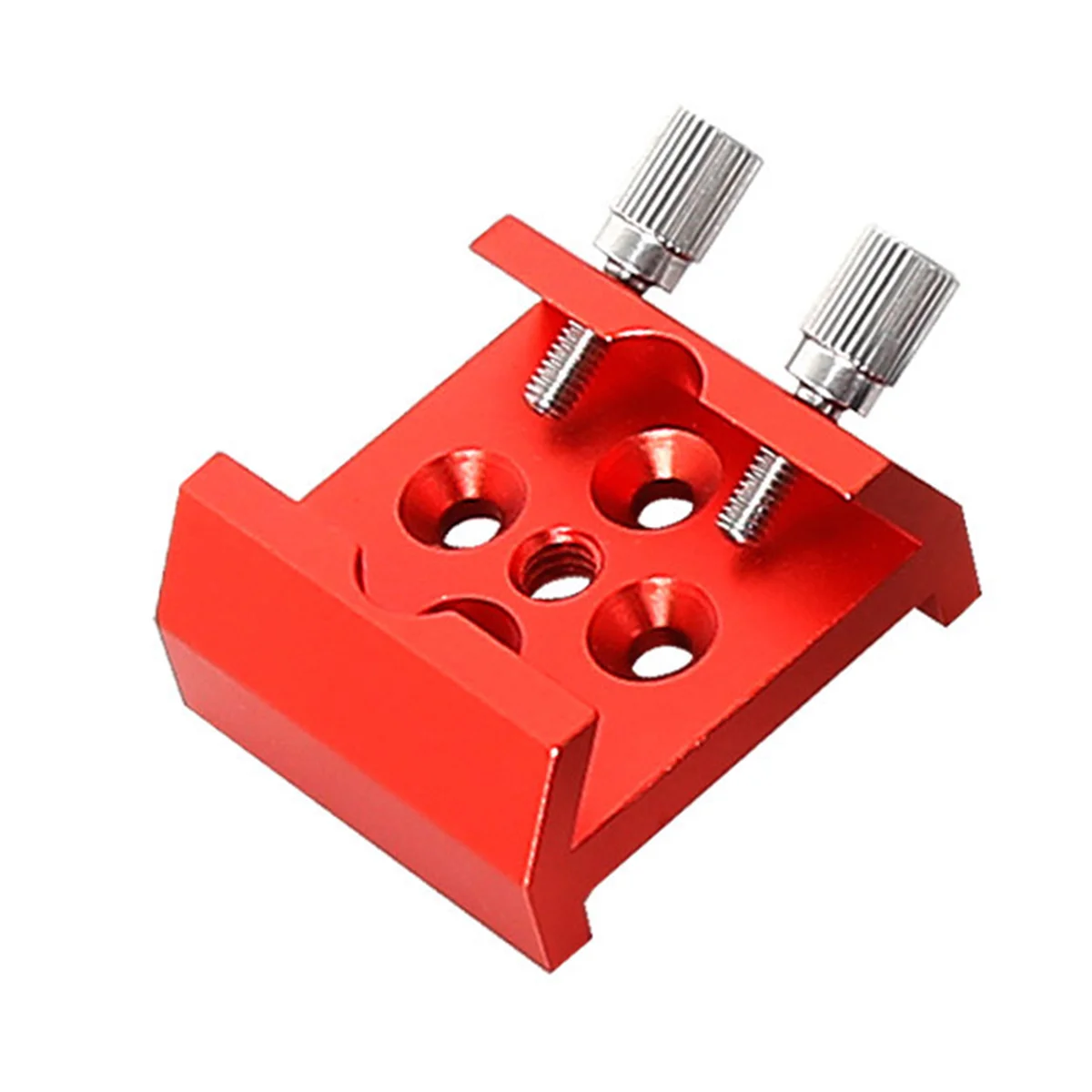 Telescope Finder Base Dovetail Groove 1/4 Thread Modification Base Astronomical Telescope Mount Accessories Red