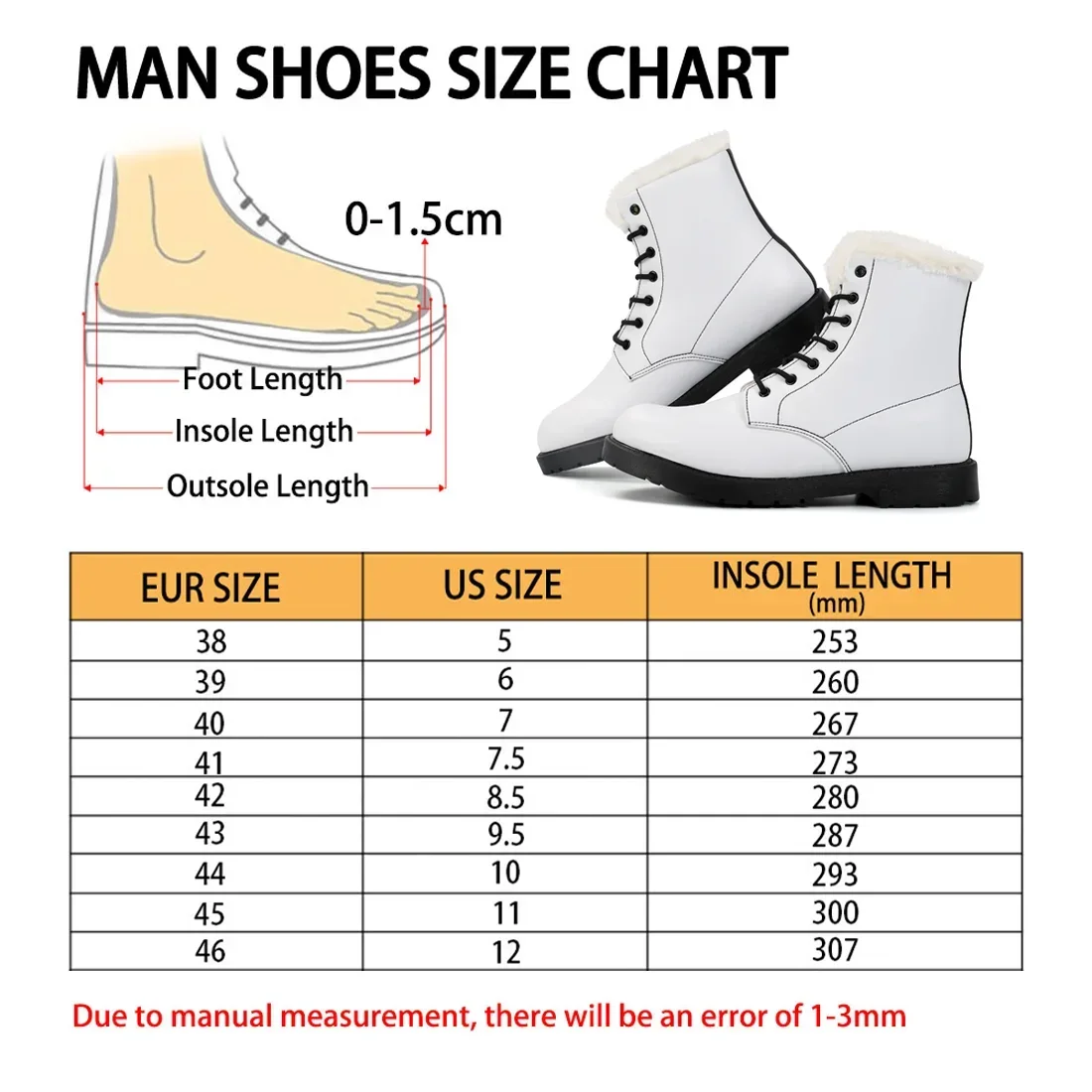 Green Day Plush Boots Men Women Teenager Casual Shoes Outdoor Warm Boot High Quality Personalized Fashion Pattern Custom Shoes - view 5