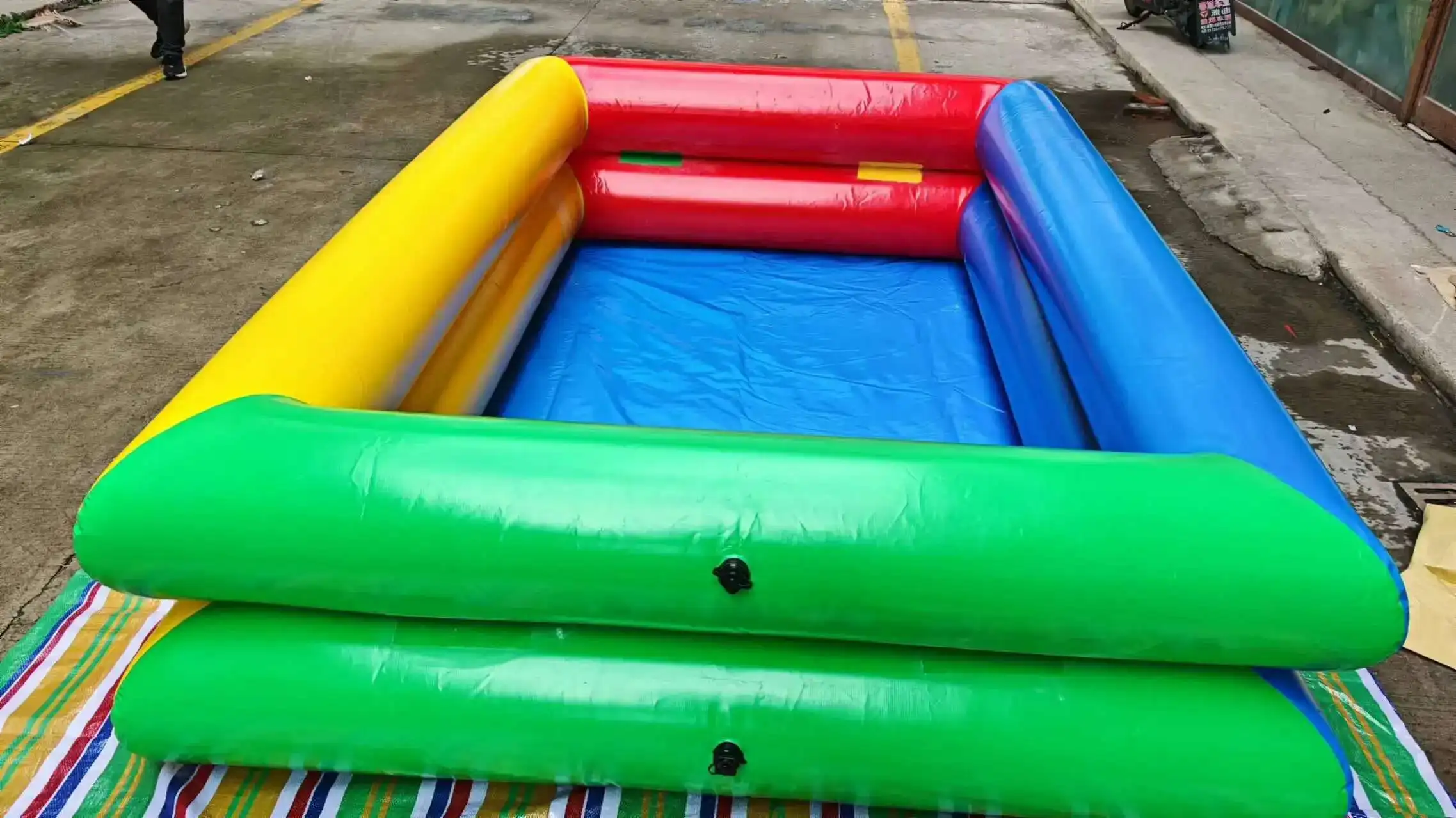 大人と子供のための2層のスイミングプール,工場で製造された楽しいスイミングプール,2x3m