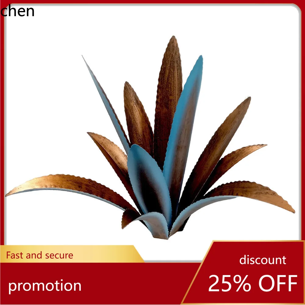 

H1 cross-border new product: iron agave plant ornament - creative outdoor garden decoration