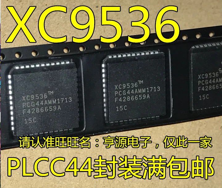 10pcs ใหม่ XC9536 XC9536-15PCG44C XC9536-15PC44C PLCC44