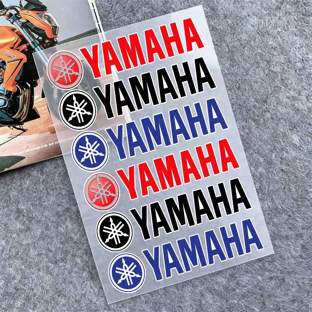 

For Yamaha Reflective Motorcycle Stickers, 3M Safety Warning At Night In The Dark Scooter Helmets