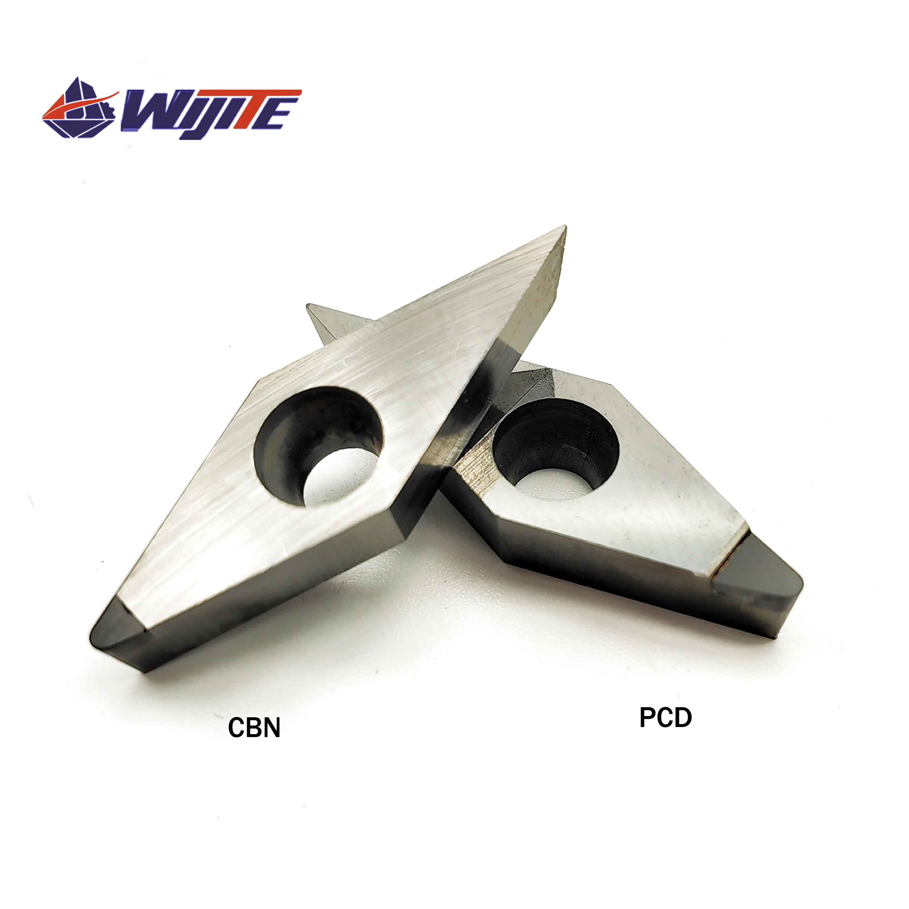 PCD CBN VBMT160402 04 08 VBGT160402 04 08 CNC High hardness turning Used for non-ferrous metals such as copper and aluminum VBMT