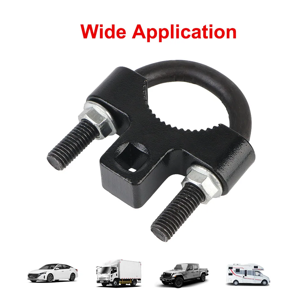 Herramienta de reparación de barra de amarre interior en forma de U, herramientas de extracción de balancín de chasis de coche, Kit de desmontaje, adaptador de accionamiento de 3/8 ", 30-33mm ajustable