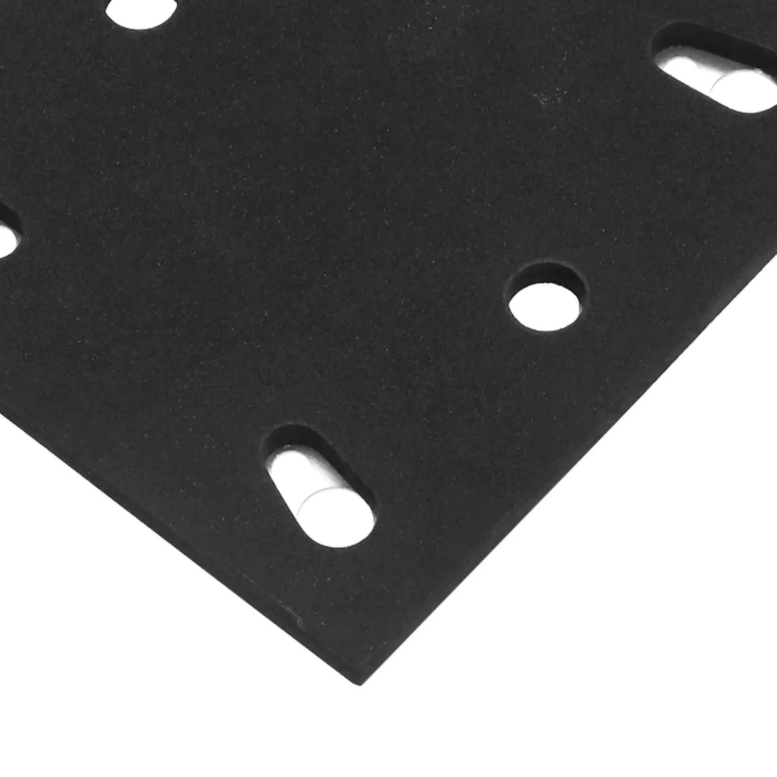 Tampone di supporto Tampone per levigatrice Tampone di supporto per levigatrice a nastro nero 158324 -9 Alluminio per utensili elettrici con supporto per levigatrice BO4556