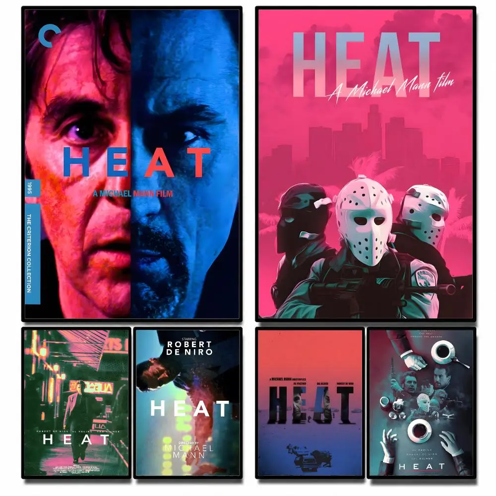Movie Heat Poster High-definition  stickers, suitable for bedroom, living room, home decoration