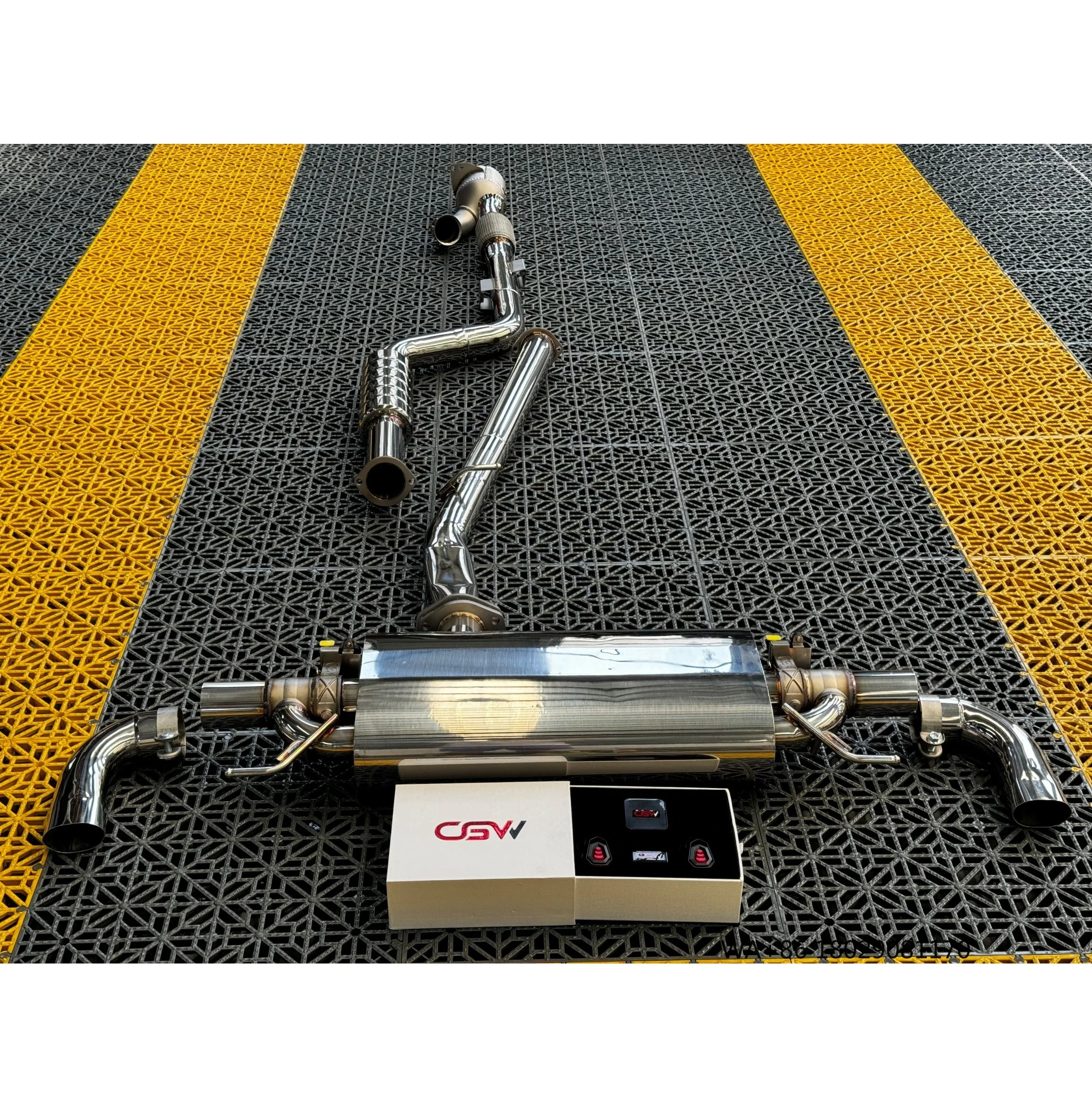 

Активная звуковая система Valvetronic с дистанционным управлением, полная выхлопная система с глушителем и клапанами для GLC300 2.0T
