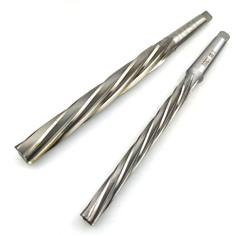 1:50 Reamer Morse Taper Handle Spiral Blade HSS CNC Machine Reamer 8/10/12/14/16/18/20/25/30mm Taper Shank