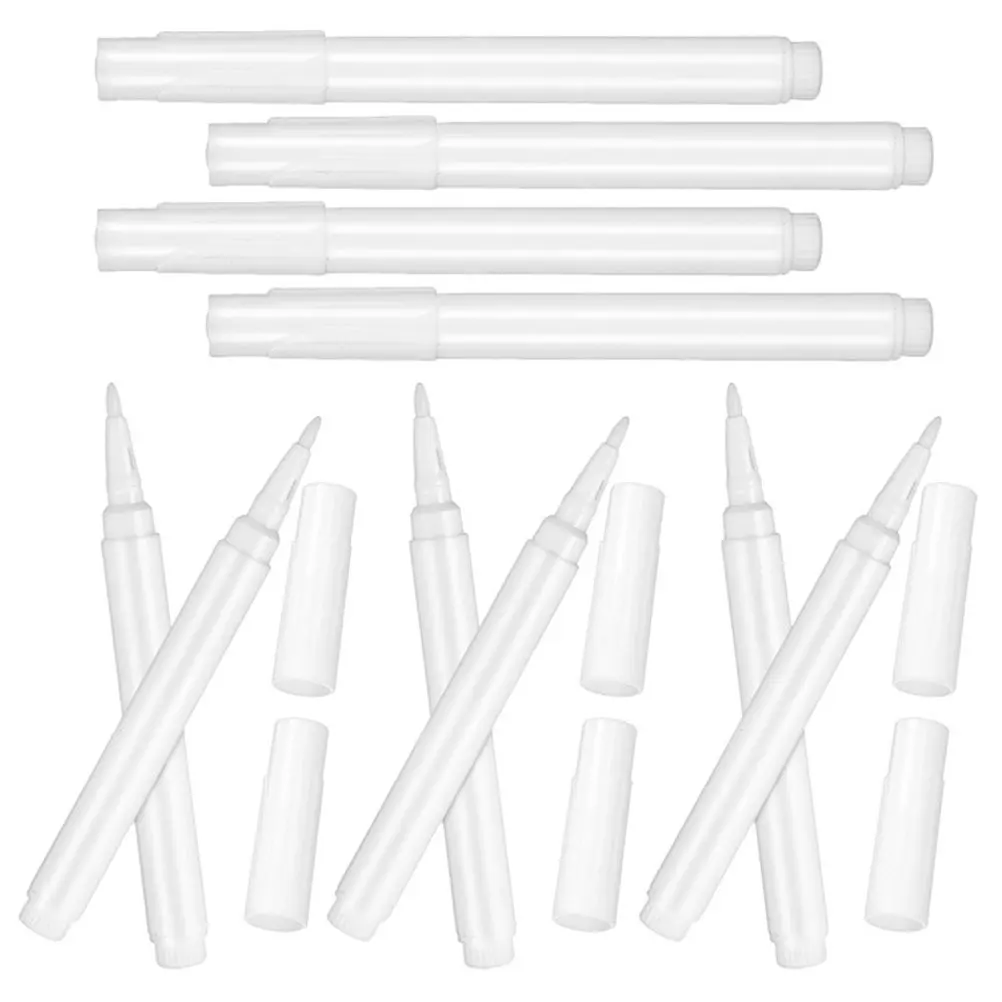 

Набор из 10 белых маркеров-карандашей для досок, стекла и зеркал, стираемые, для письма и рисования, портативные, для школы и класса