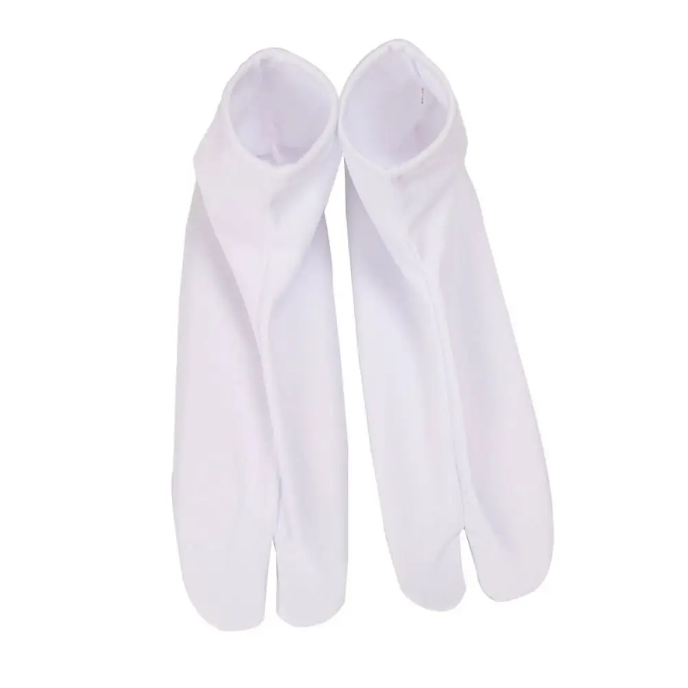 Breathable Embroidery Flower Two Toed Socks Mid-calf Women Hosiery Toe Separator Socks Japanese Style Split Toe Sock Flip Flops