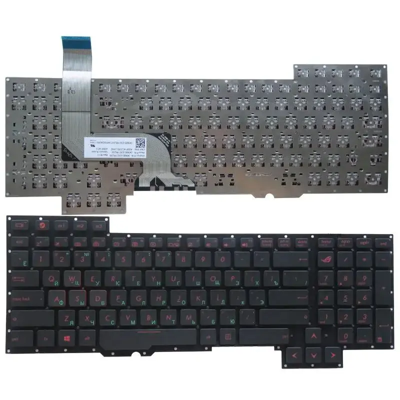 US/RU New for ASUS G751 G751J G751JL G751JM G751JT G751JY g751jl-bs17t28 G751JT-CH71 G751JM-BHI7T25 GFX71 Laptop Keyboard