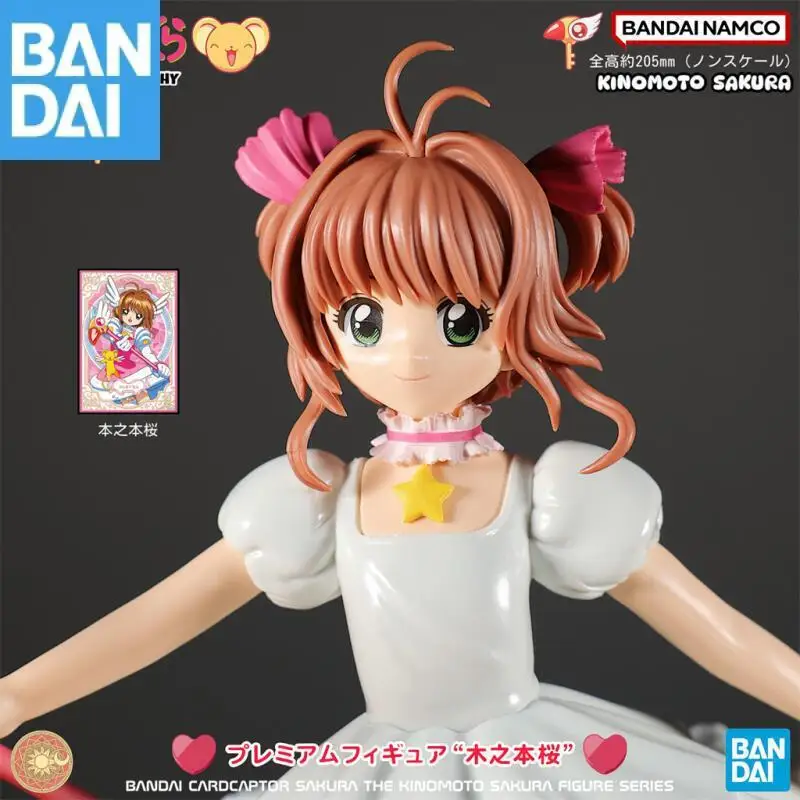 

Bandai Namco Banpresto Card Captor Kinomoto Sakura ПВХ 20 см Аниме Персонаж Модель Коллекция Игрушек Подарок Подлинный В наличии Оригинал