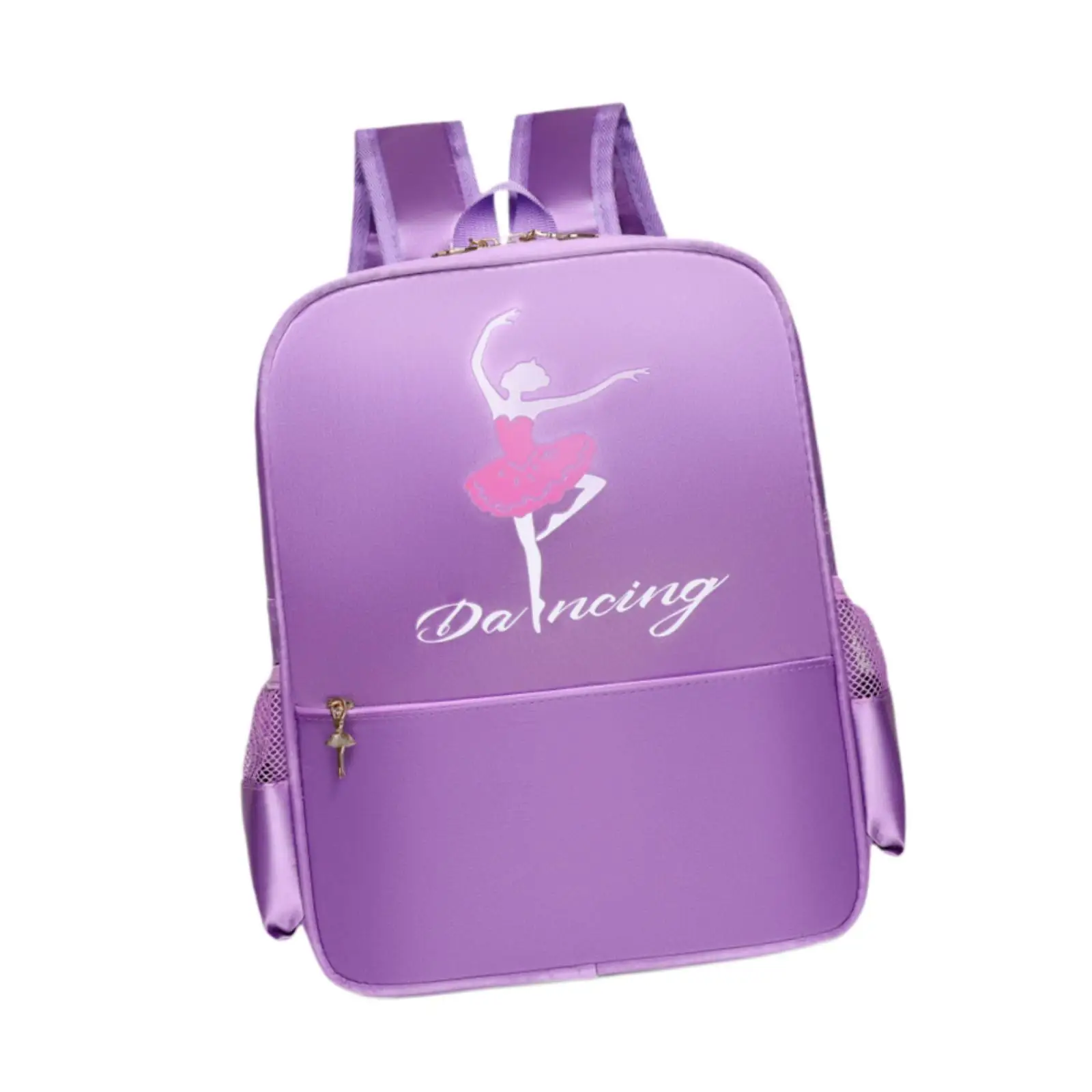 Ballet Dance Backpack Storage Bag Polyester Daypack Dance Shoe Bag for Dancing