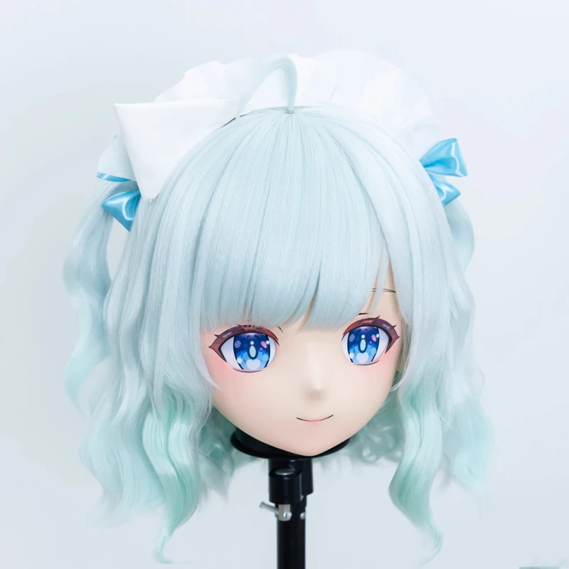 تخصيص كامل عقال قفل الراتنج تأثيري كروسدريس دمية BJD أقنعة اليابانية Animego شخصية تأثيري للجنسين أقنعة Kigurumi