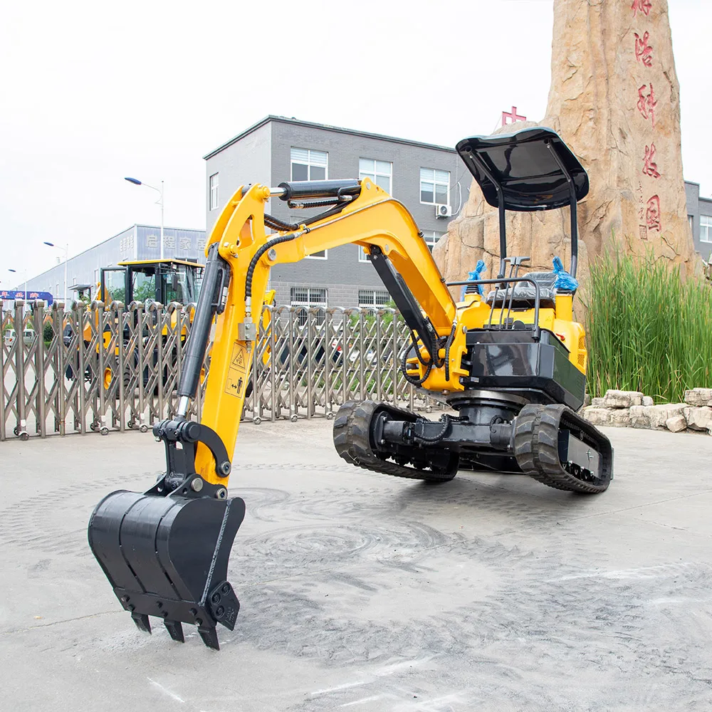 Cheap New Crawler 0.8ton 1ton 1.2ton 1.5ton Small Digger Mini Excavador 1000kg 1t Mini Excavator Machine Customizable Sale