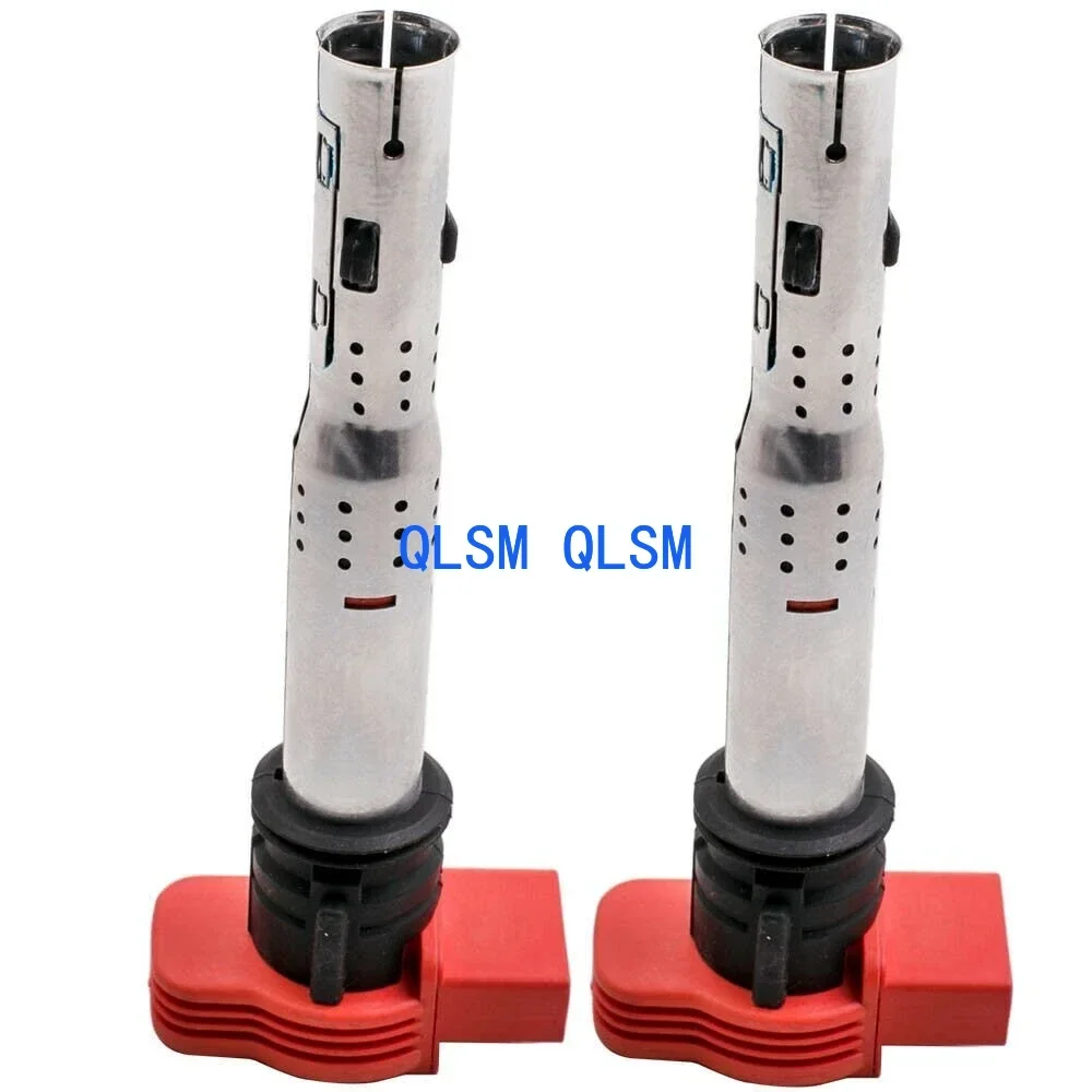 아우디 TT A4 A3 폭스바겐 골프 제타 Eos GTI 2.0L 2.0T-용 4피스 점화 코일 및 점화 플러그